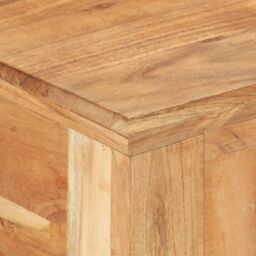 Berkfield Home Desk 110x50x75 cm Solid Reclaimed Wood in Brown - Size: 110 x 50 x 75 cm - thumbnail 6