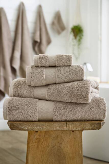 Deyongs Egyptian Embrace Towels - Egyptian Cotton Fluffy, Soft & Absorbent - 1846 in Taupe - image 1