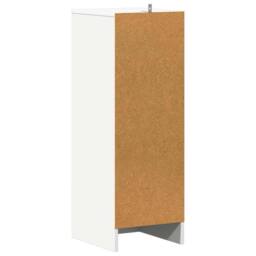 Berkfield Home Shoe Cabinet White 31.5x35x90 cm Engineered Wood - thumbnail 6