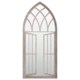 Berkfield Home Mirror Sand 100x45 cm Iron for Indoor Use in Cream