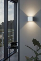 Loops 2 PACK IP54 Outdoor Wall Flood Light White Adjustable 3.3W LED Porch Lamp - thumbnail 3