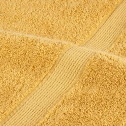 Berkfield Home 8 Piece Premium Towel Set SOLUND Gold 600 gsm - thumbnail 6