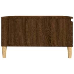 Berkfield Home Decorative Coffee Table Brown Oak 90x60x35 cm Engineered Wood - Size: 90 x 60 x 35 cm - thumbnail 6
