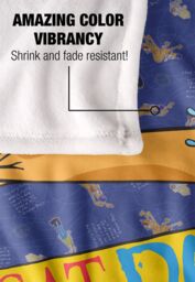 Nickelodeon Catdog Running & Screaming Silky Touch Super Soft Throw Blanket 152 X 127 cm in White - thumbnail 4