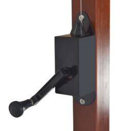 Berkfield Home Cantilever Umbrella with Wooden Pole 400x300 cm Taupe in Beige - thumbnail 5