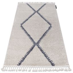 RugsX Berber Rug in Yellow - Size: 140 cm x 190 cm - thumbnail 1