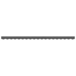 Berkfield Home Replacement Fabric for Awning Valance Anthracite Stripe 4.5 m in Black - thumbnail 3