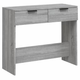 Berkfield Home Console Table Grey Sonoma 90x36x75 cm Engineered Wood - Size: 90 x 36 x 75 cm
