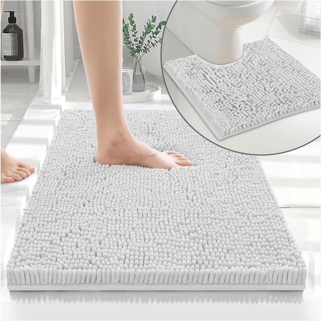 GAVENO CAVAILIA Loop Bath Mat in White - image 1