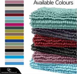 GAVENO CAVAILIA Loop Bath Mat in White - thumbnail 5