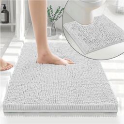 GAVENO CAVAILIA Loop Bath Mat in White