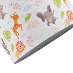 Happy Homewares Modern & Colourful Childrens Fabric Lamp Shade - thumbnail 4