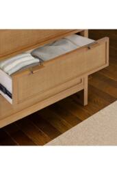 Teamson Home Hatteras Chest of Drawers 3 Drawer Bedroom Dresser in Natural - thumbnail 4