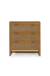 Teamson Home Hatteras Chest of Drawers 3 Drawer Bedroom Dresser in Natural - thumbnail 6