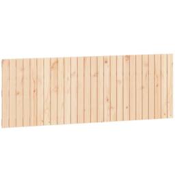 Berkfield Home Wall Headboard 166x3x60 cm Solid Wood Pine in Light Brown - Size: 166 x 3 x 60 cm - thumbnail 1