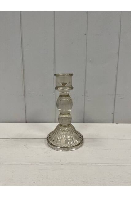 KDMD Medium Smokey Brown Decorative Candle Holder - image 1