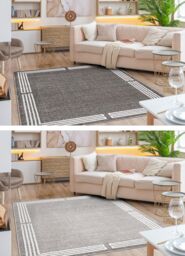 RugsX Mateo Rug in Grey - Size: 120 cm x 170 cm - thumbnail 5