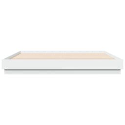 Berkfield Home Bed Frame without Mattress White 180x200 cm Super King - thumbnail 3