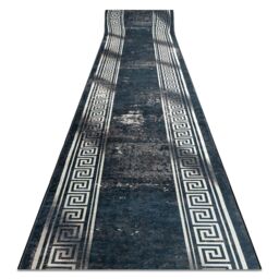 RugsX Anti-Slip Lotus Runner in Grey - Size: 60 cm x 150 cm - thumbnail 1