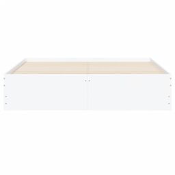 Berkfield Home Bed Frame with Drawers without Mattress White 140x190 cm - thumbnail 6