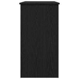 Berkfield Home Desk Black 80x40x75 cm Engineered Wood - Size: 80 x 40 x 75 cm - thumbnail 6
