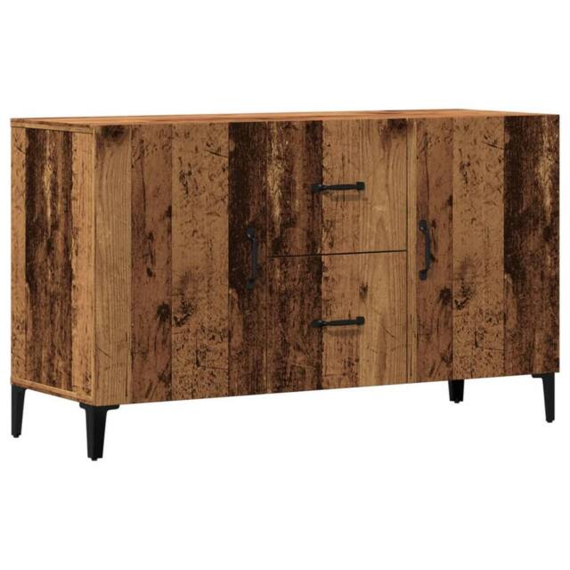 Berkfield Home Sideboard Old Wood 100x36x60 cm Engineered Wood in Brown - Size: 100 x 36 x 60 cm - image 1