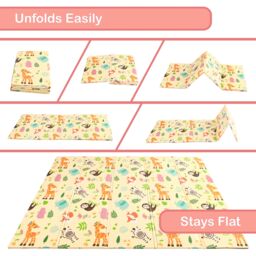 KandyToys Large Foldable Waterproof Baby Play Mat - thumbnail 3