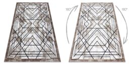 RugsX Cozy Rug in Brown - Size: 80 cm x 150 cm - thumbnail 3