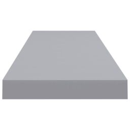 Berkfield Home Floating Wall Shelves 2 pcs Grey 90x23.5x3.8 cm MDF - thumbnail 5