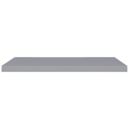 Berkfield Home Floating Wall Shelves 2 pcs Grey 90x23.5x3.8 cm MDF - thumbnail 4