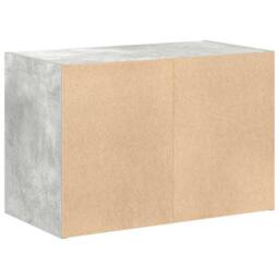 Berkfield Home Cabinet with 2 Drawers Concrete Grey 60x31x40 cm Engineered Wood - Size: 60 x 31 x 40 cm - thumbnail 7