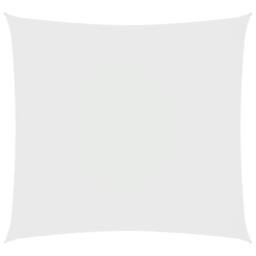 Berkfield Home Sunshade Sail Oxford Fabric Square 7x7 m White - thumbnail 1