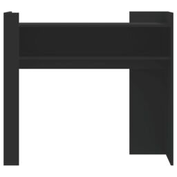 Berkfield Home Console Table Black 100x35x90 cm Engineered Wood - Size: 100 x 35 x 90 cm - thumbnail 4