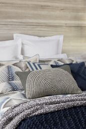 Nalu Nicole Scherzinger 'Kaimana Cover' Cotton Duvet Set in Blue - Size: Super King - thumbnail 2