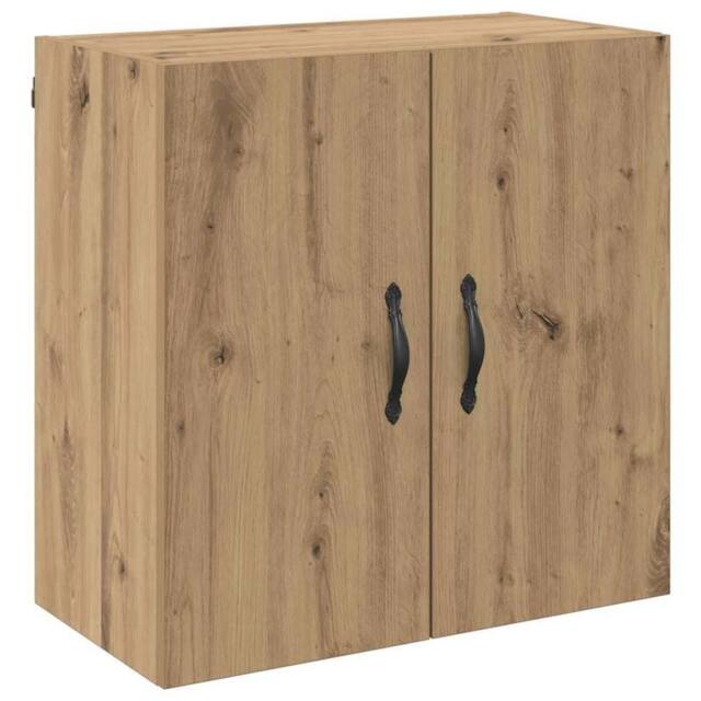 Berkfield Home Wall Cabinet Artisan oak 60 x 31 x 60 cm Engineered wood in Brown - image 1