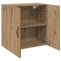 Berkfield Home Wall Cabinet Artisan oak 60 x 31 x 60 cm Engineered wood in Brown - thumbnail 5