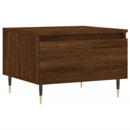 Berkfield Home Coffee Tables 2 pcs Brown Oak 50x46x35 cm Engineered Wood - Size: 50 x 46 x 35 cm - thumbnail 5