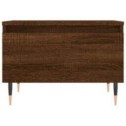 Berkfield Home Coffee Tables 2 pcs Brown Oak 50x46x35 cm Engineered Wood - Size: 50 x 46 x 35 cm - thumbnail 6