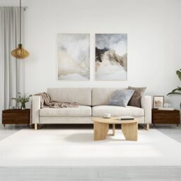 Berkfield Home Coffee Tables 2 pcs Brown Oak 50x46x35 cm Engineered Wood - Size: 50 x 46 x 35 cm - thumbnail 1