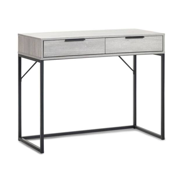 Cheshire Premium Kora 2 Drawer Dressing Table Or Desk - Grey Oak - image 1