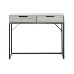 Cheshire Premium Kora 2 Drawer Dressing Table Or Desk - Grey Oak - thumbnail 4