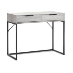 Cheshire Premium Kora 2 Drawer Dressing Table Or Desk - Grey Oak