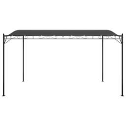 Berkfield Home Regardless Canopy Anthracite 4x3 m 180 g/m ² Fabric & Steel in Black - thumbnail 4