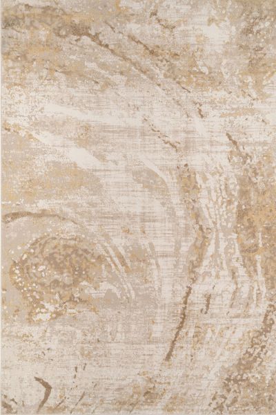 Kukoon Cream Beige Distressed Marble Modern Abstract living Room Area Rug - Size: 240 cm x 330 cm - image 1