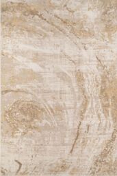 Kukoon Cream Beige Distressed Marble Modern Abstract living Room Area Rug - Size: 240 cm x 330 cm - thumbnail 1