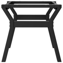 Berkfield Home Coffee Table Legs Y-Frame 60x40x38 cm Steel in Black - Size: 60 x 40 x 38 cm - thumbnail 5