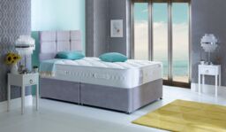 Bedmaster Honeydew 2000 Pocket Sprung Cool Gel Foam Mattress in White - Size: Double - thumbnail 5