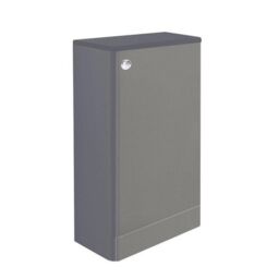 Clifton Basalt Grey Bathroom Back to Wall WC Unit 495mm Wide - thumbnail 1