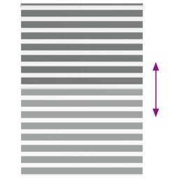 Berkfield Home Elegant Zebra Blind Dark Grey 165x230 cm Fabric Width 160.9 cm Po - thumbnail 5