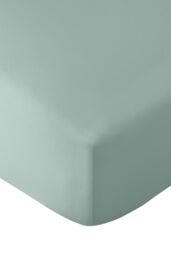Catherine Lansfield So Soft Non Iron Fitted Sheet in Green - Size: Single Fitted - thumbnail 2